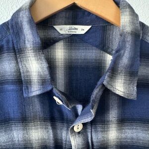 Blue Plaid 3Sixteen Men's Shirt